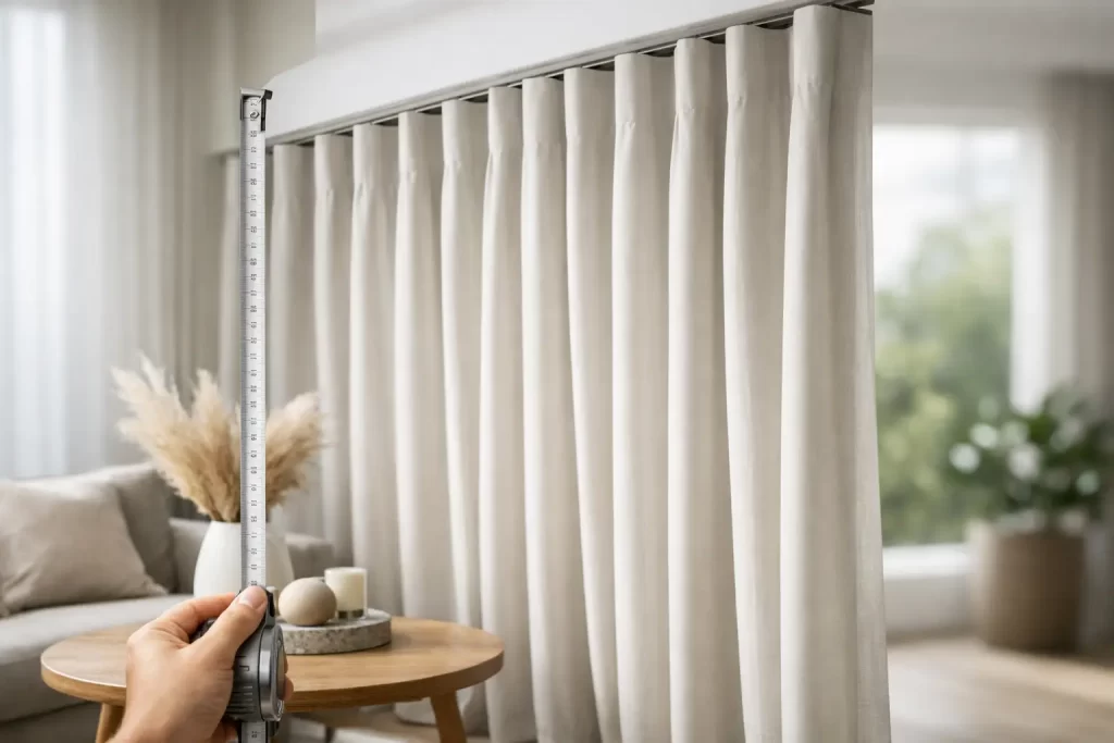 Cortinas de ondas: como fazer bem à medida